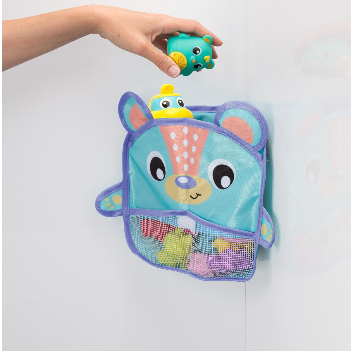 Playgro Bath Accessories, Bear Storage for Bath Toys