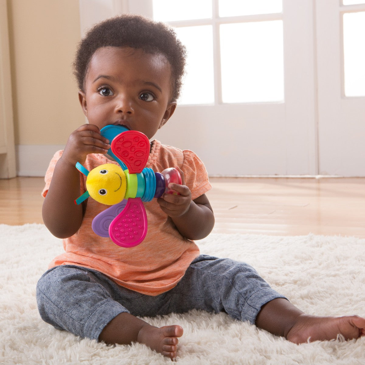 Lamaze Rattle, Plastic - Freddie