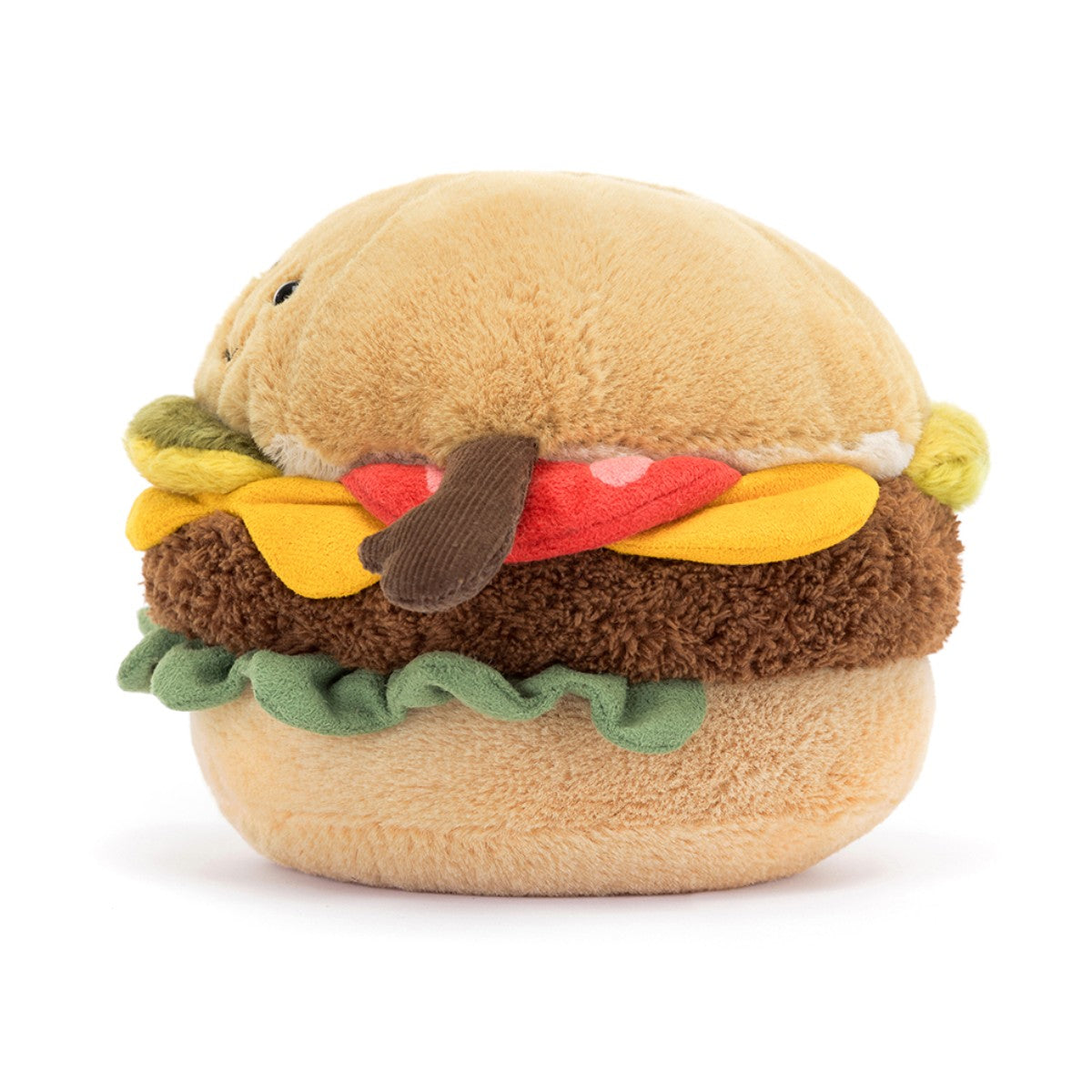 Jellycat Plush, Amuseable Burger - 11 cm