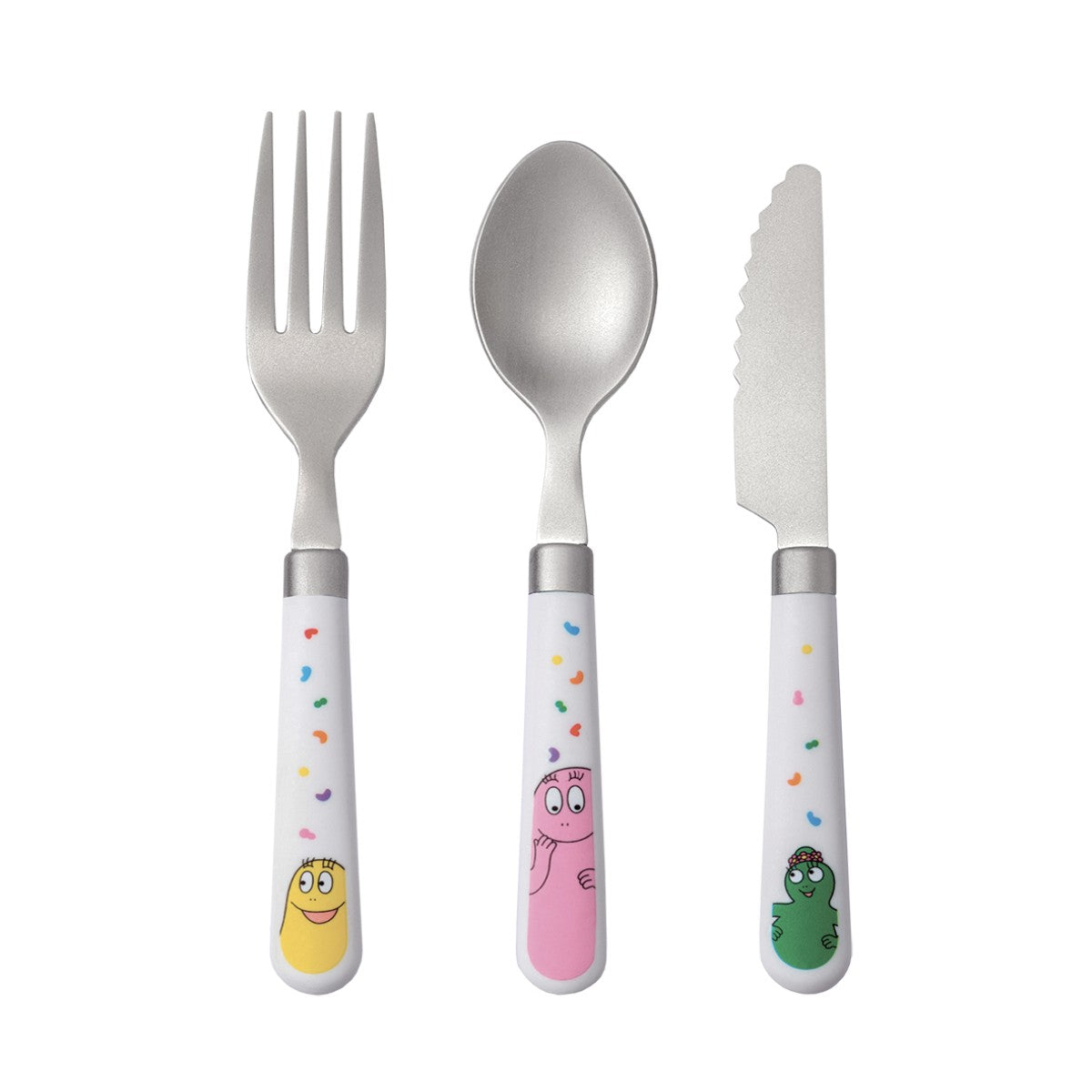 Petit Jour Paris Junior Cutlery Set, Barbapapa