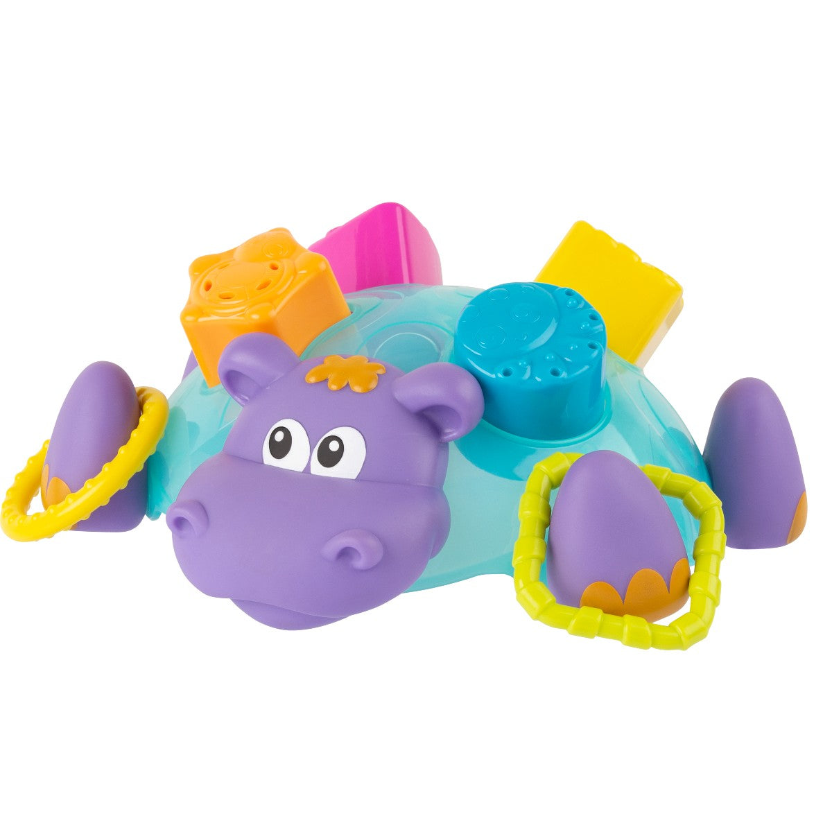 Playgro Bath Toy, Floating Hippo - Shapes