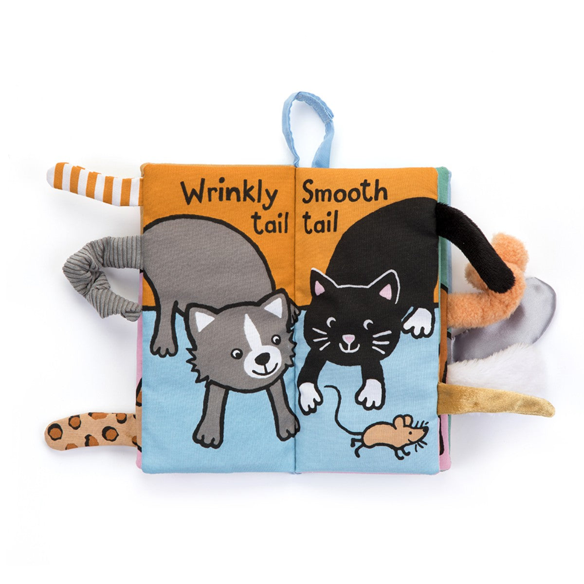 Jellycat Activity Book, Tails Book - Cat Tails