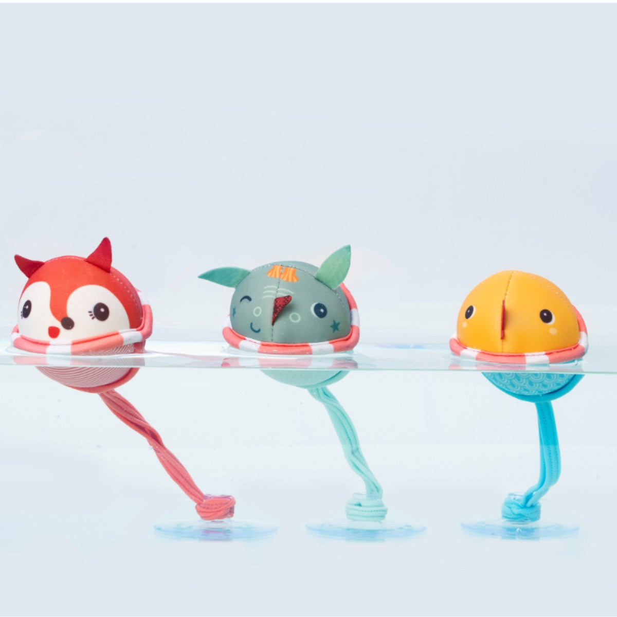 Lilliputiens Bath Toy, Set of 3 Bath Balls - Joe