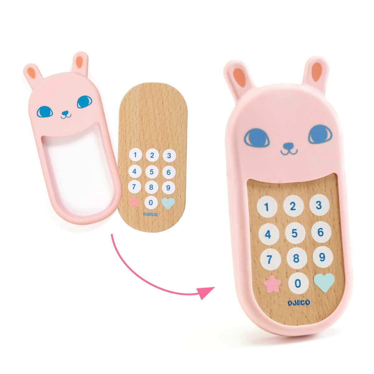 Djeco Handbag, Cat - From 18 Months