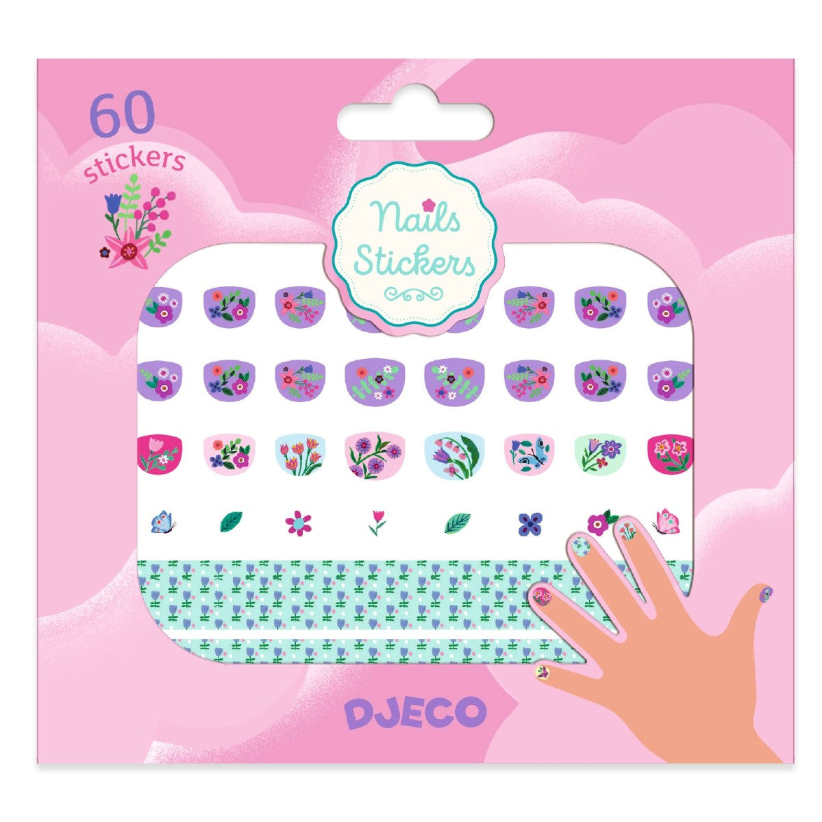 Djeco Nail Stickers – Petite Flowers