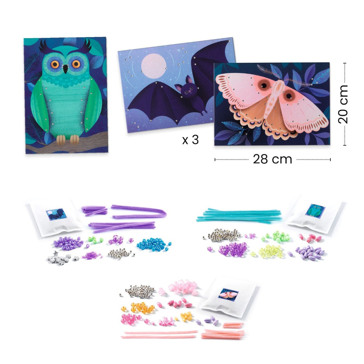 Djeco Creative Box, Light Up the Night