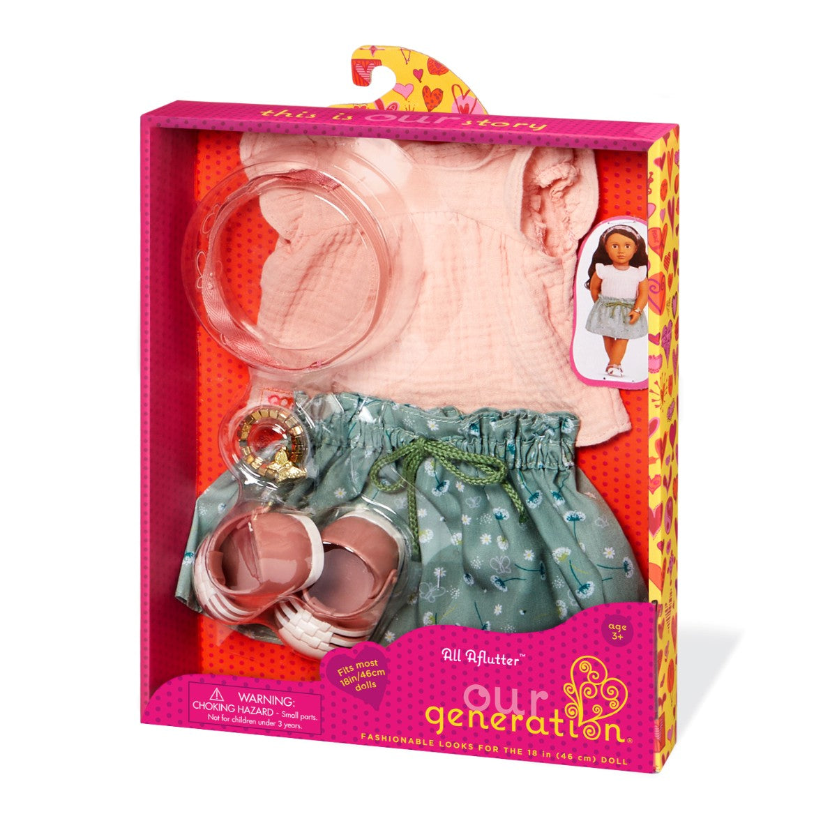 Our Generation Doll Clothes, Skirt Set