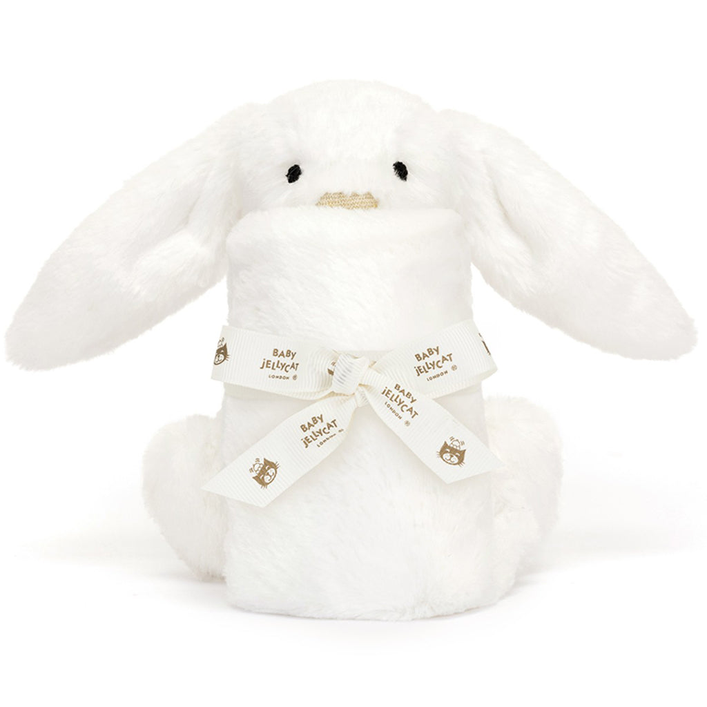 Baby Jellycat Luxe Comfort Blanket in Gift Box, Luna the Bunny