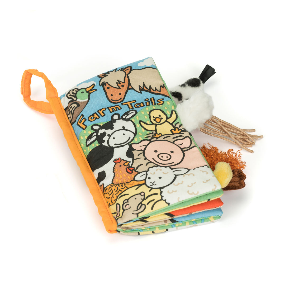 Jellycat Activity Book, Tails Book - Farmyard Edition