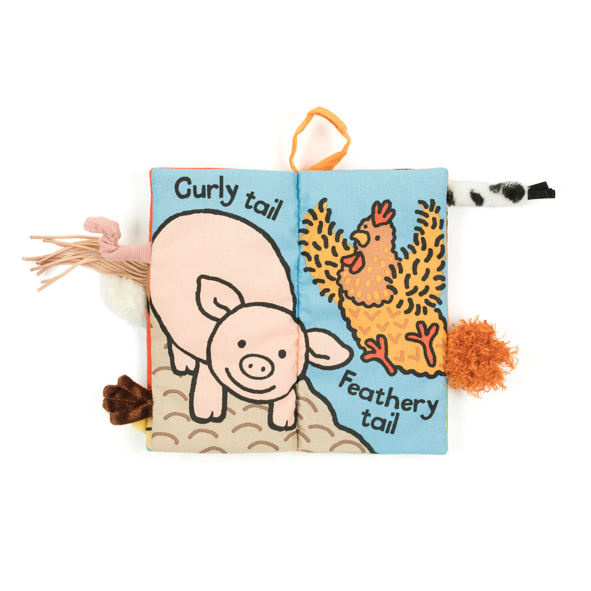 Jellycat Activity Book, Tails Book - Farmyard Edition