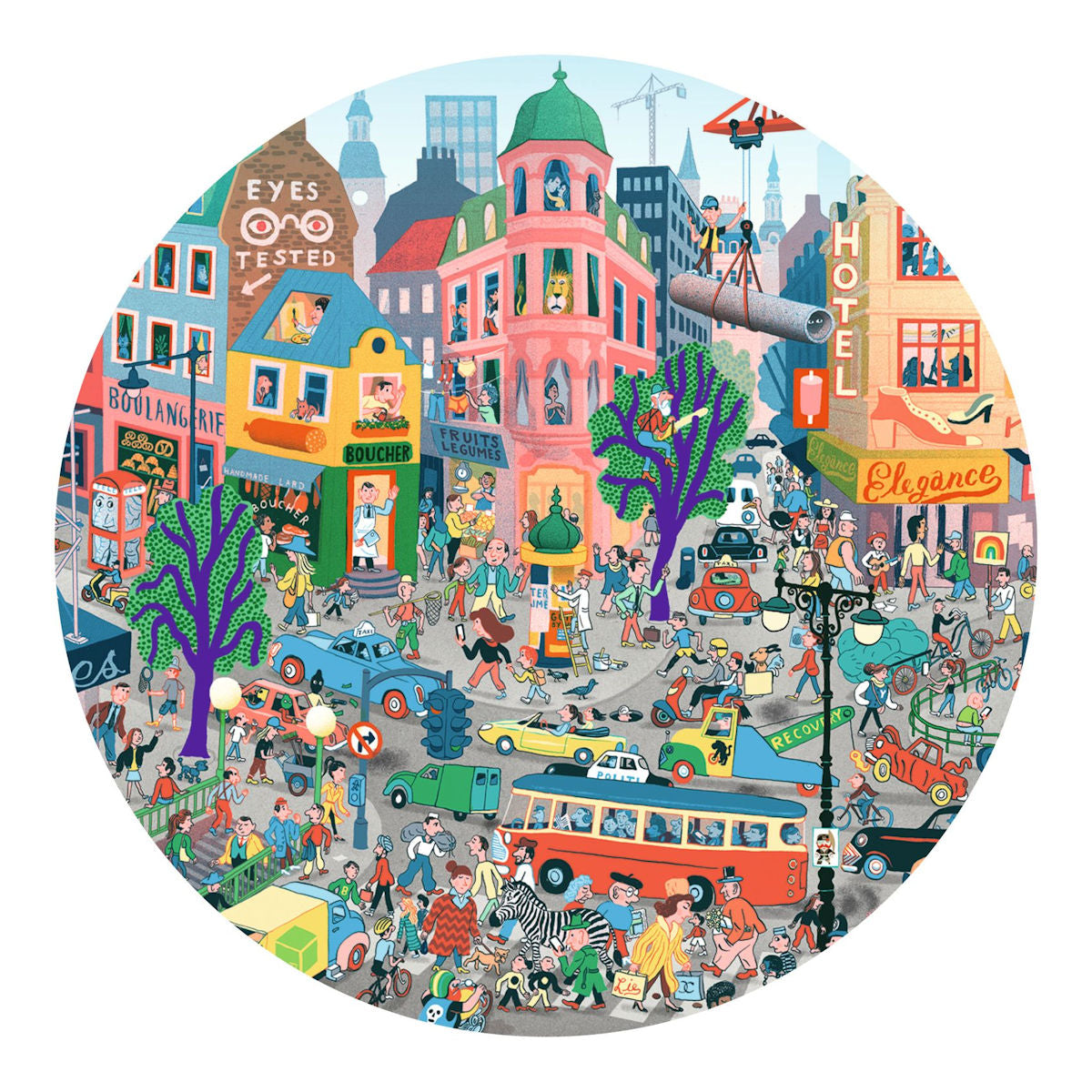 Djeco Observation Puzzle, City - 200 Pieces