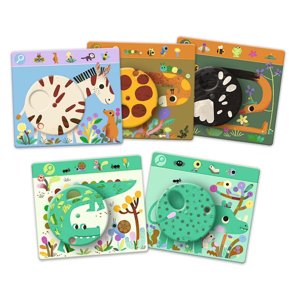 Djeco Game, Find and Turn - The Savanna