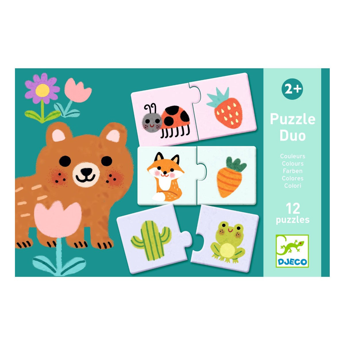 Djeco Puzzle Duo – Colours