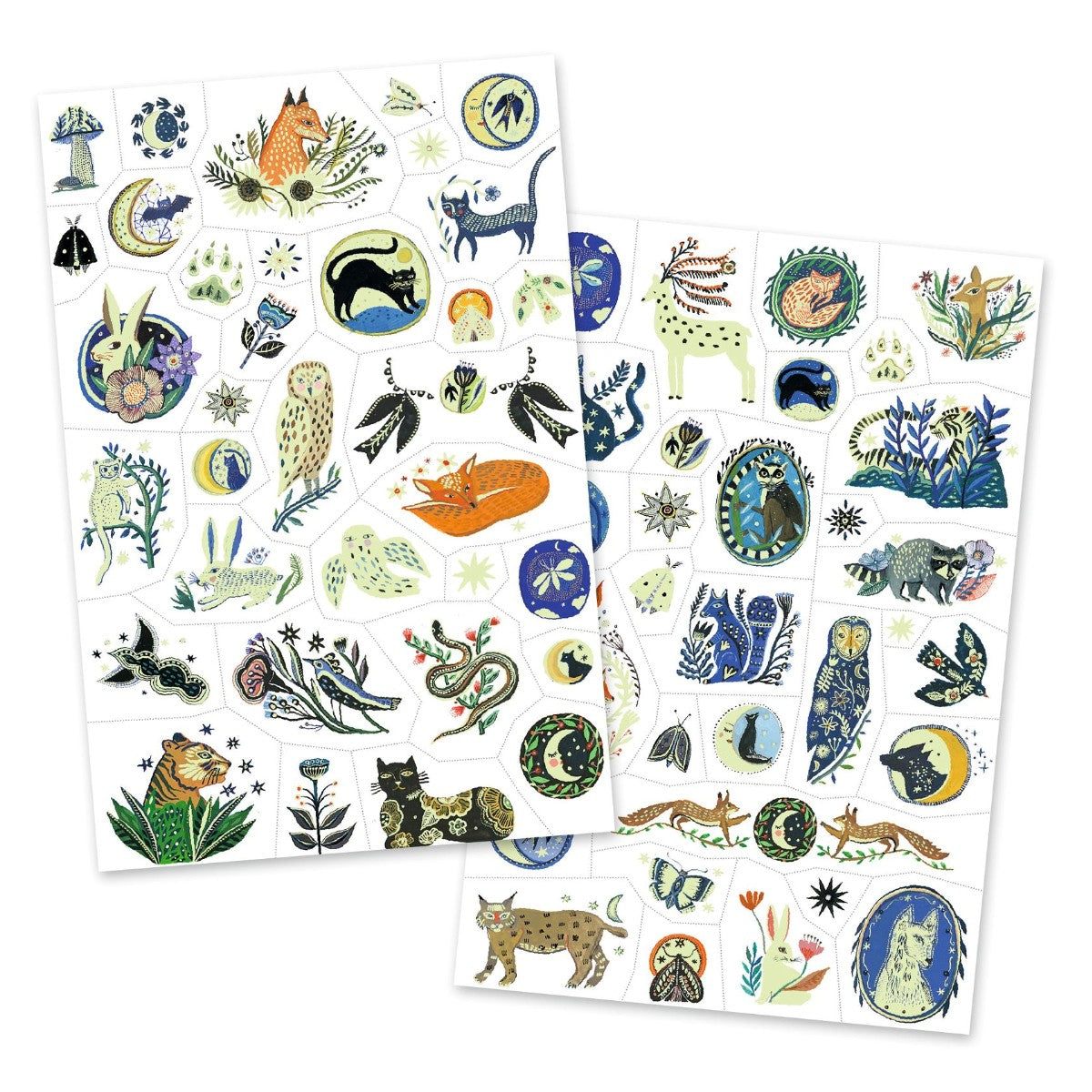 Djeco Tattoos, Reflections of the Night