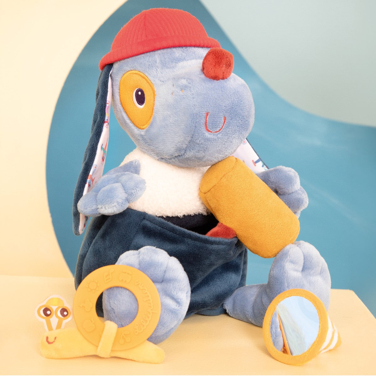 Lilliputiens Activity Animal, Jules Handyman with Surprises