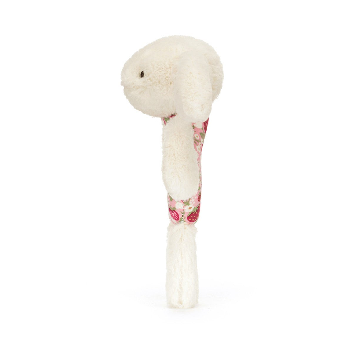 Baby Jellycat Ring Rattle, Bashful Bunny - Mimi Strawberry