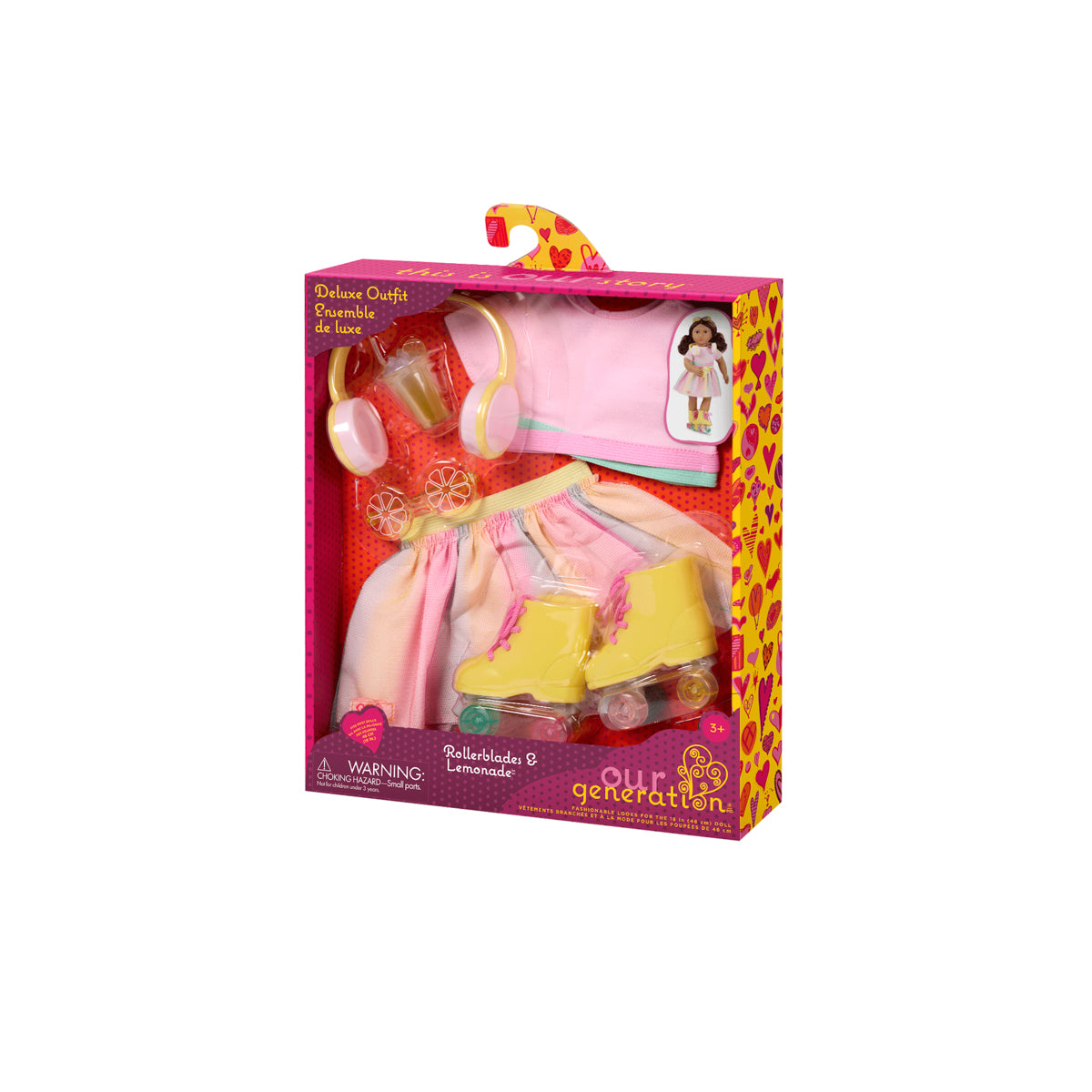 Our Generation Deluxe Doll Outfit, Roller Skates