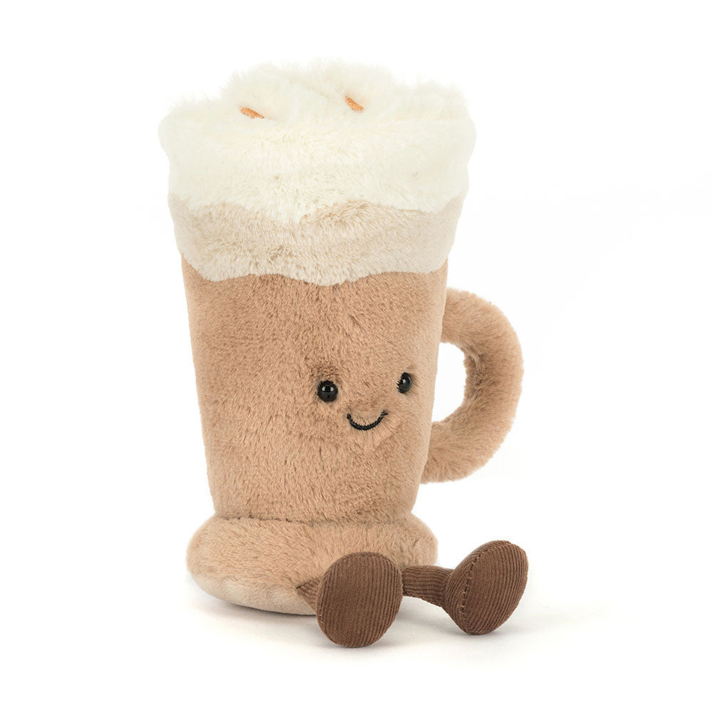 Jellycat Plush Toy, Food Drink Series, Amuseables Coffee Latte - 18 cm