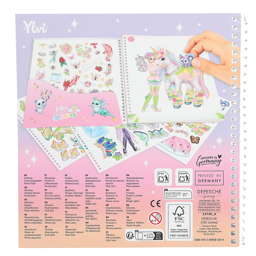 Ylvi Dress Me Up, Sticker Book