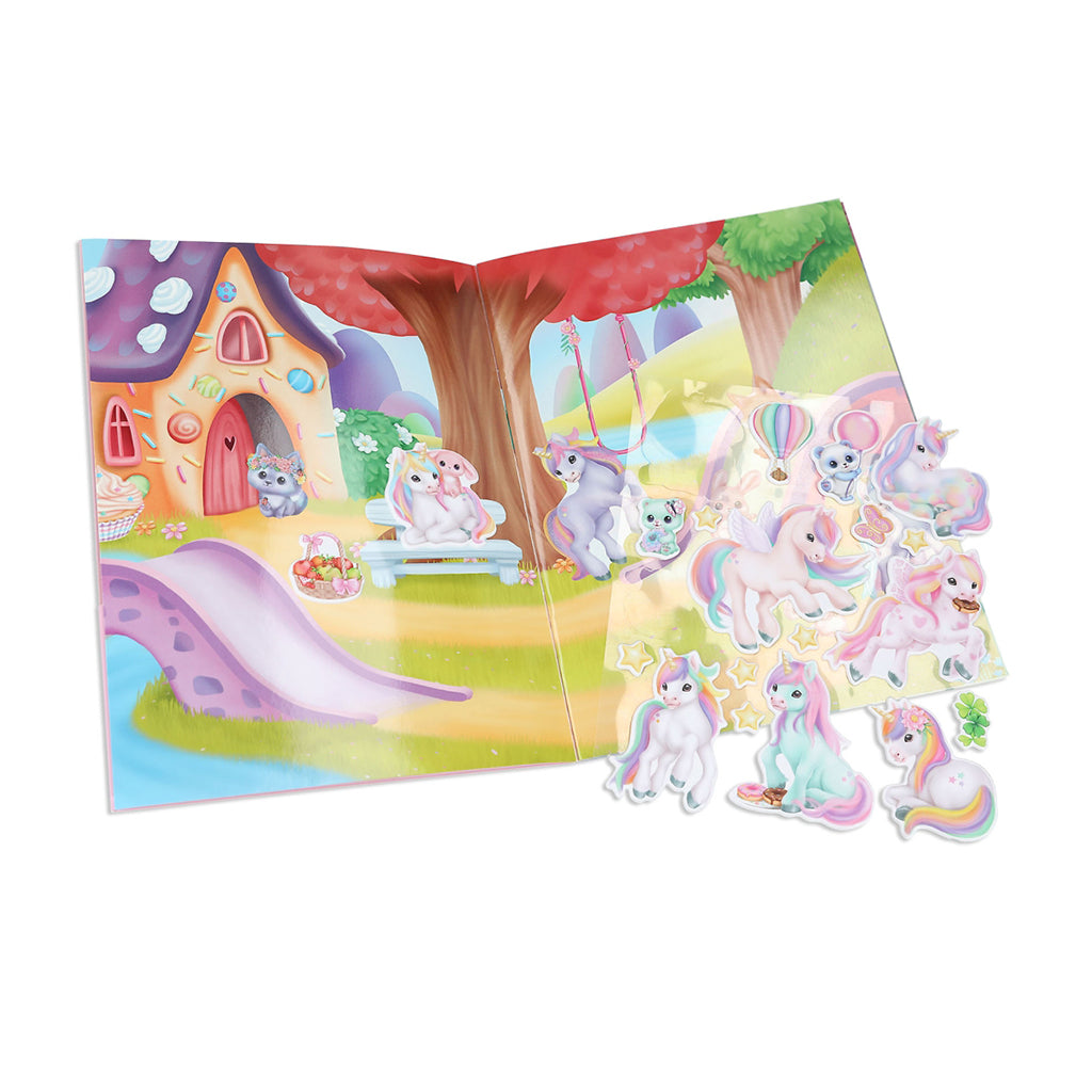 Ylvi Create Your Unicorn, Sticker Book