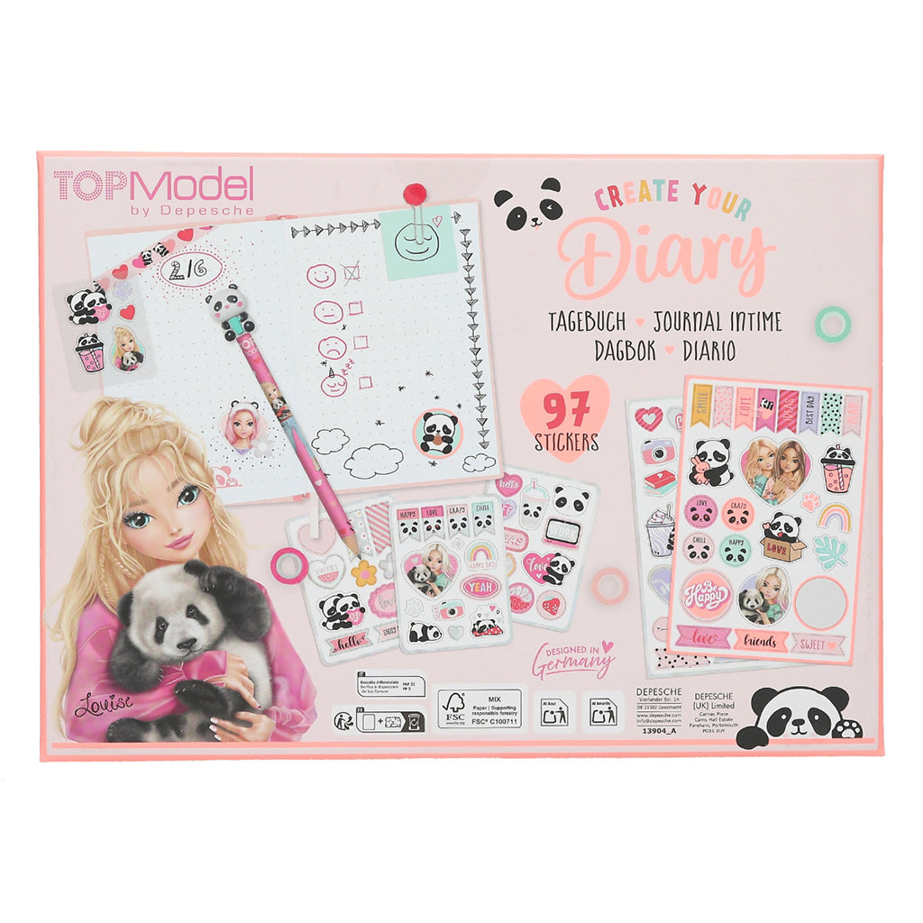 TopModel Create Your Own Diary: Design Your Personal Journal