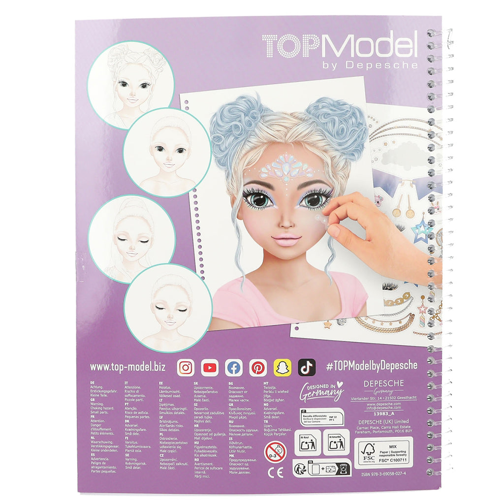 TopModel Makeup Design Book