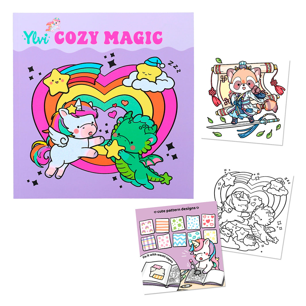 Ylvi Cozy Magic Coloring Book