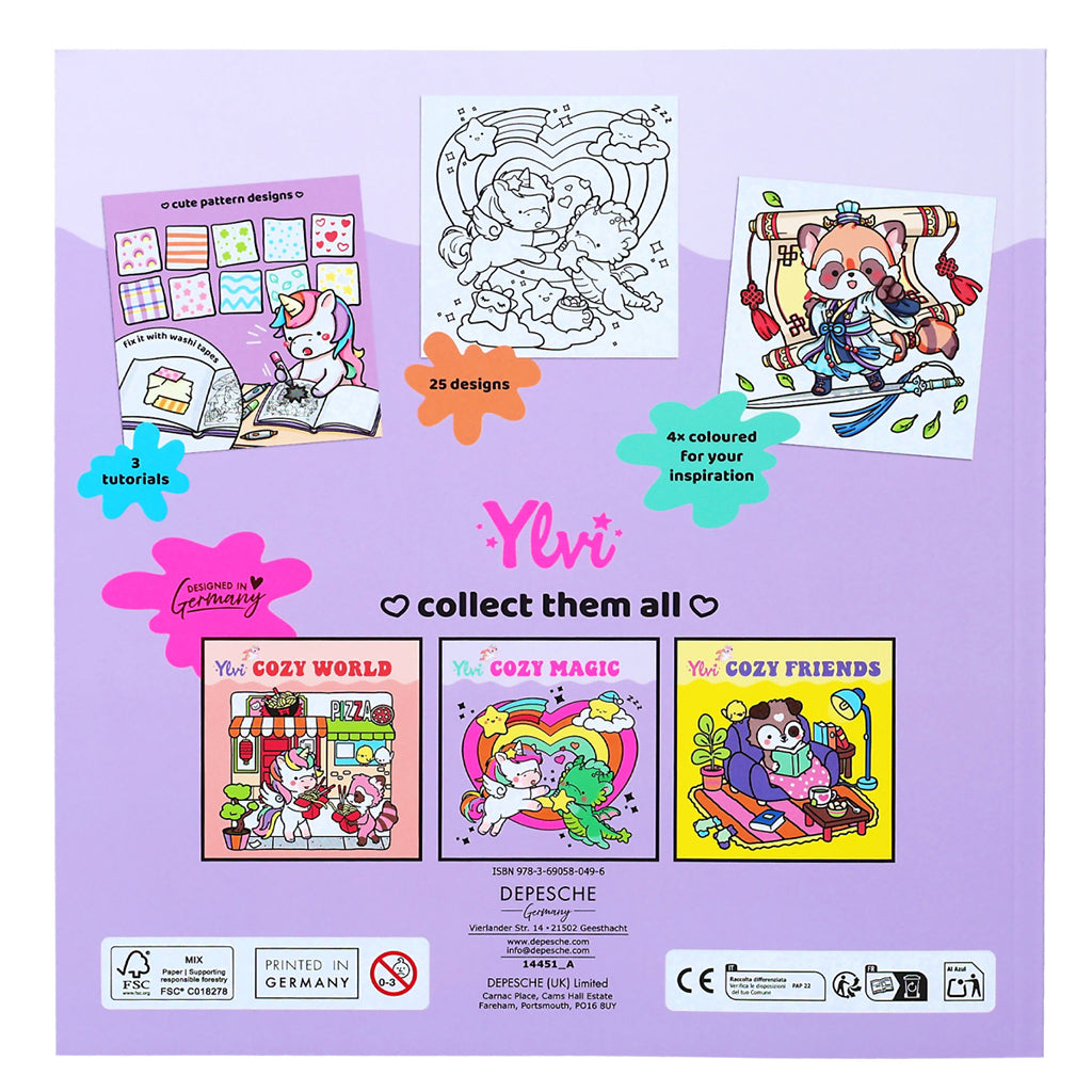 Ylvi Cozy Magic Coloring Book