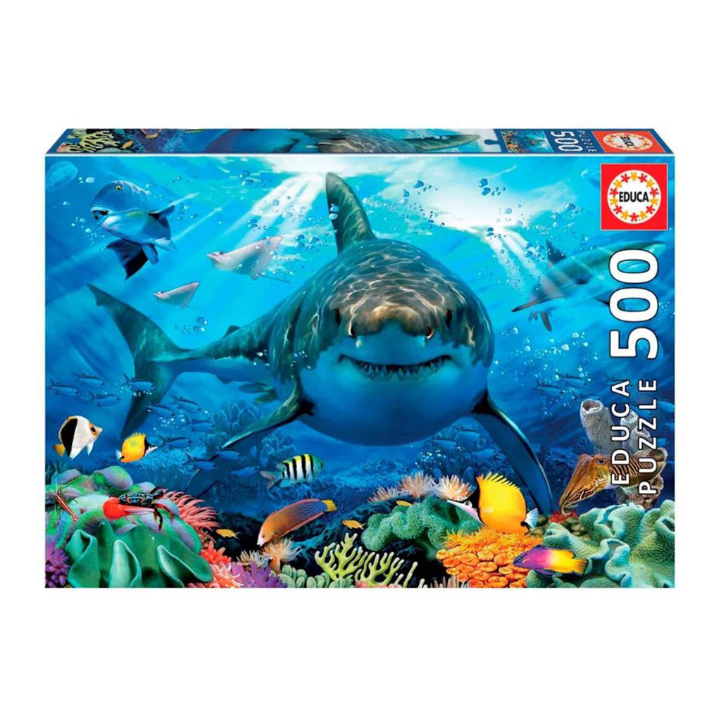 Educa Puzzle, Great White Shark - 500 Pieces