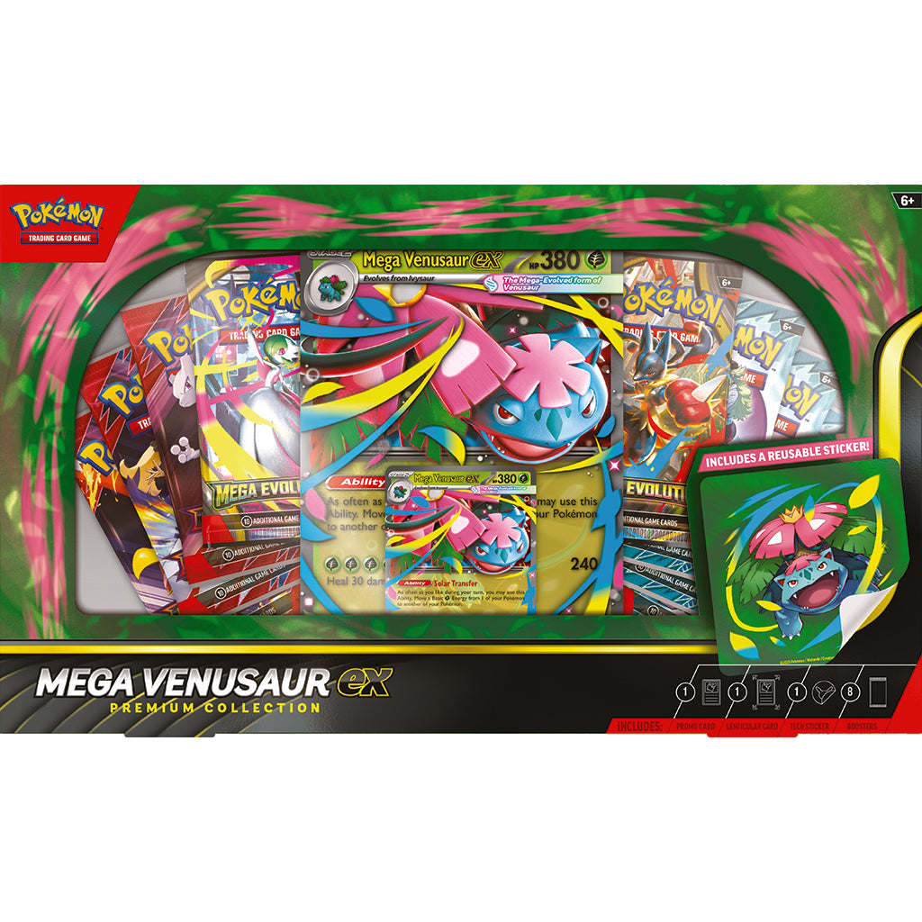 Pokémon Poke Box Premium EX Mega Venusaur collection