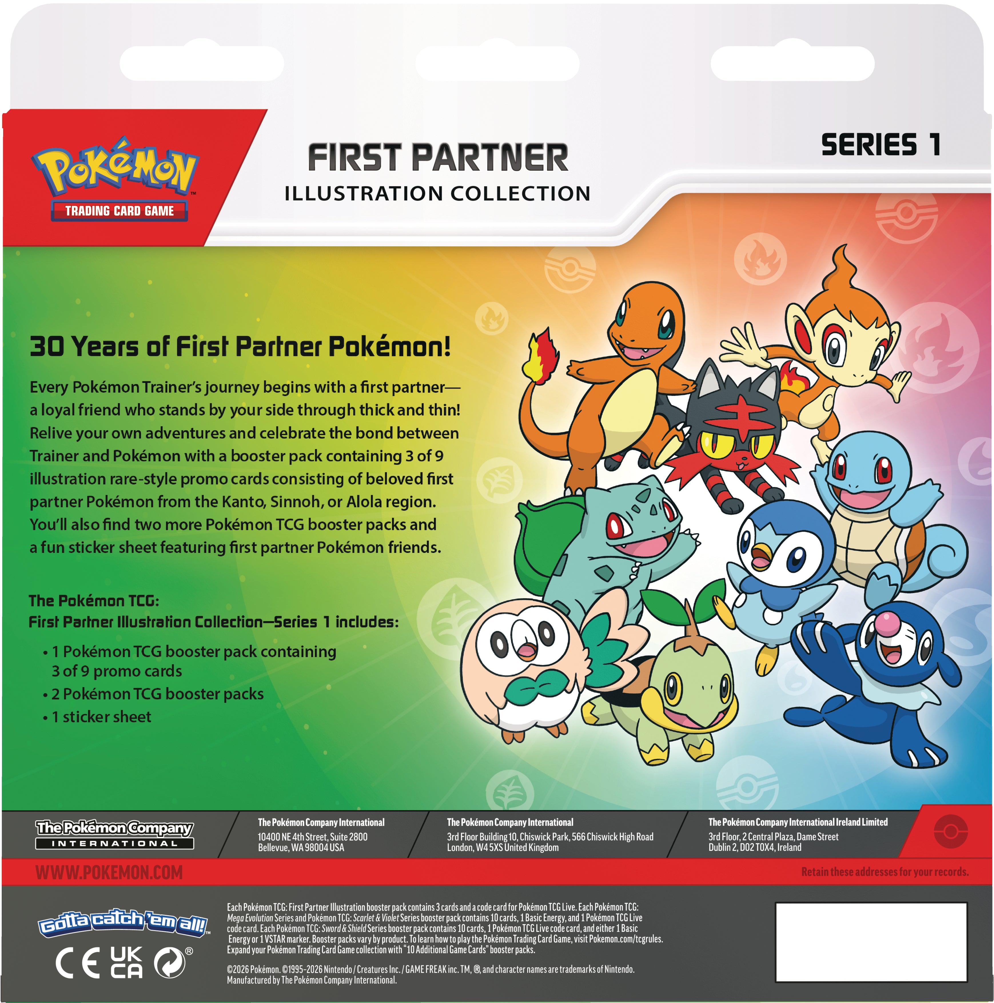 Pokémon TCG First Partner Collection Box