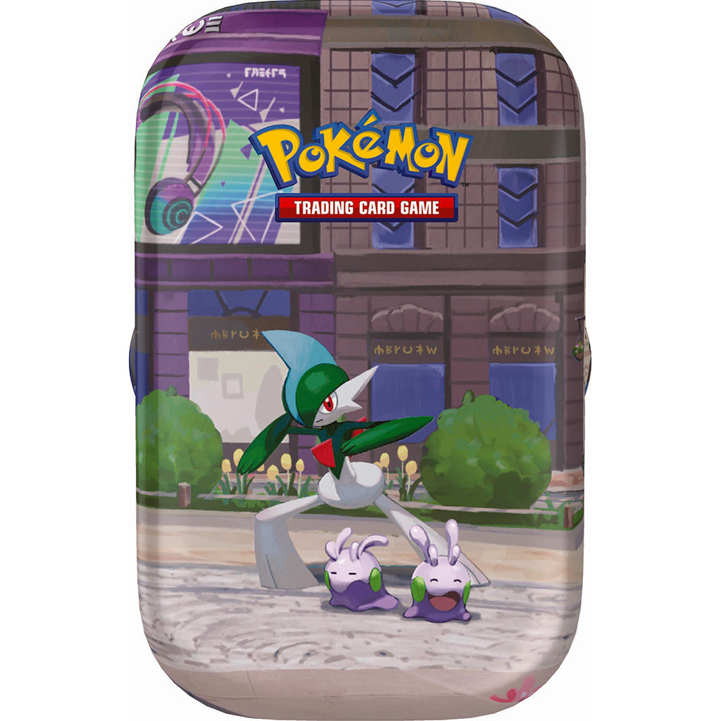 Pokémon Poke Mini Tin June REL, collector’s tin with booster packs