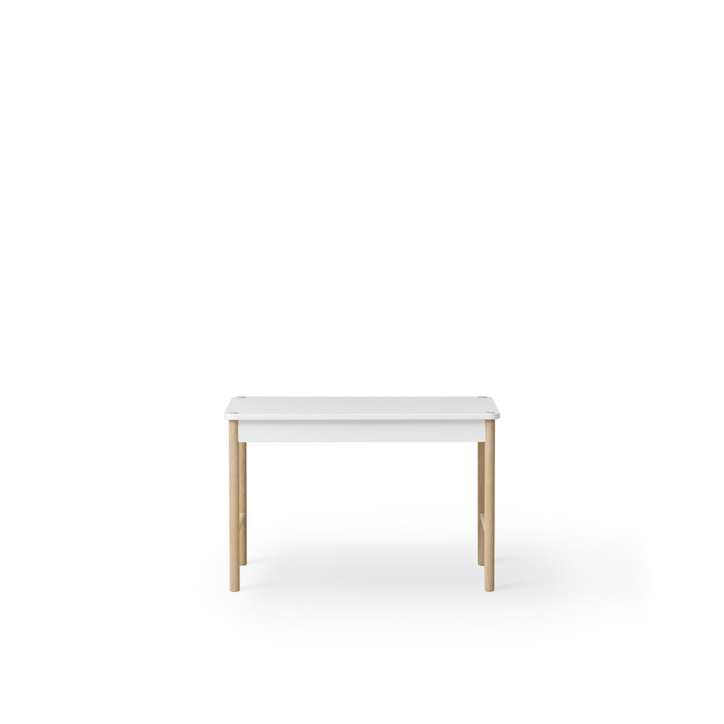 Oliver Furniture, Camp Toddler Play Table - White / Oak