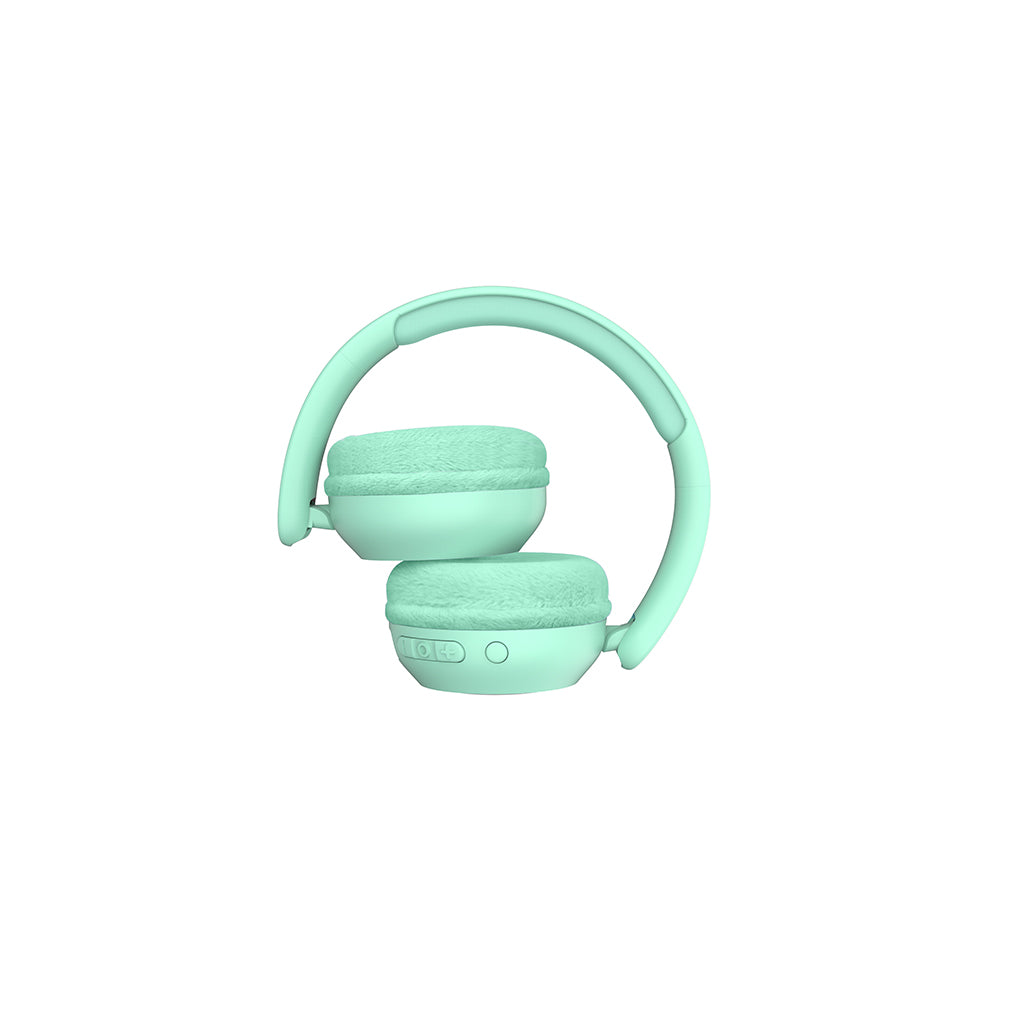 Lalarma Wireless Headphones with Lights, for Teens and Kids - Mint