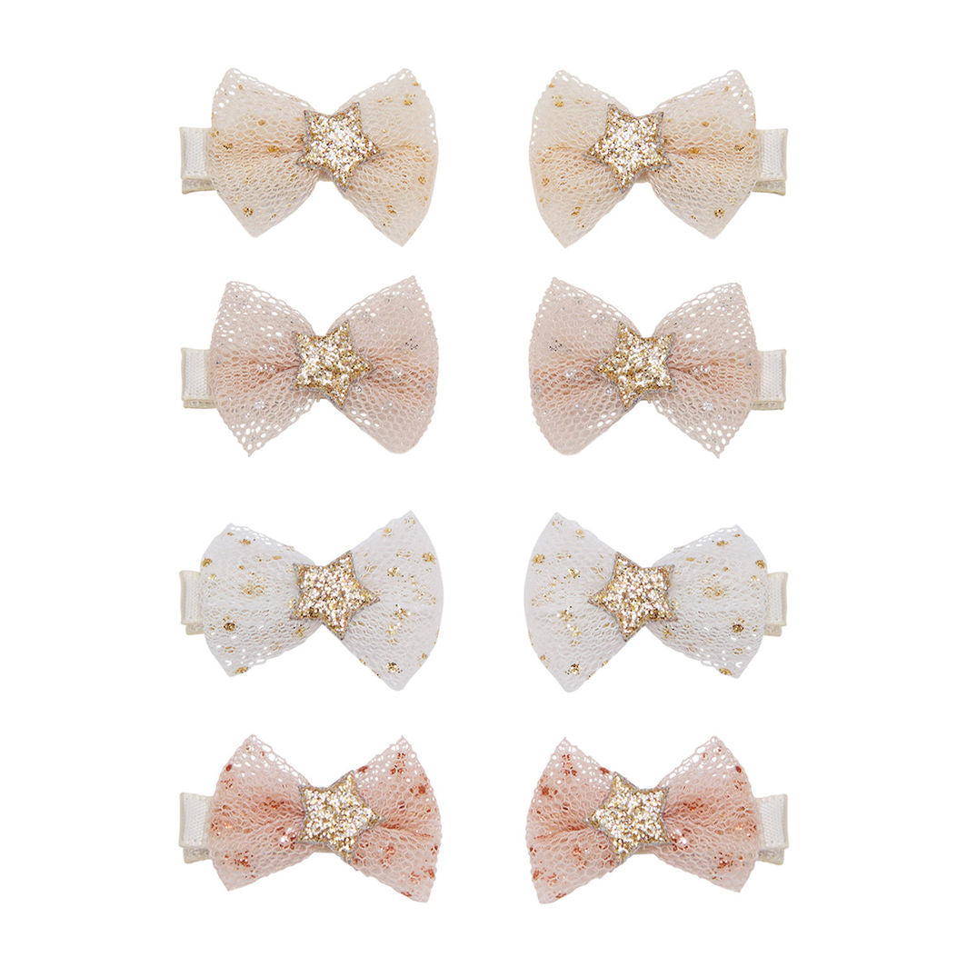 Mimi & Lula 8 Hårclips - Tutu Bow