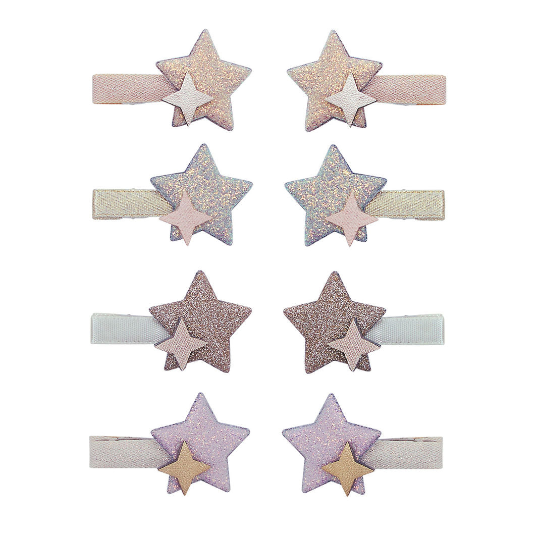 Mimi & Lula 8 Hårclips - Starlight