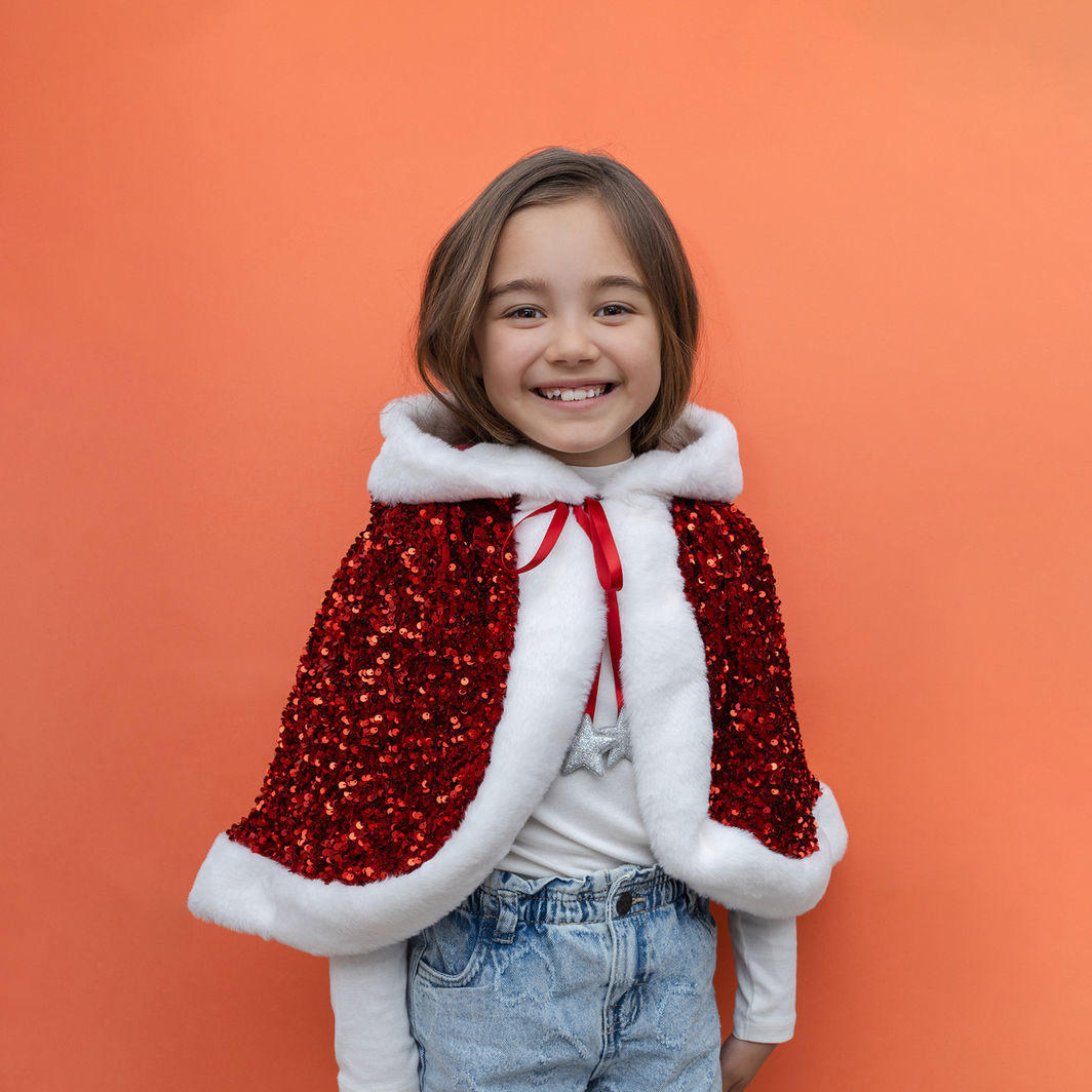 Mimi & Lula Julekappe - Mrs Claus Sequin Christmas