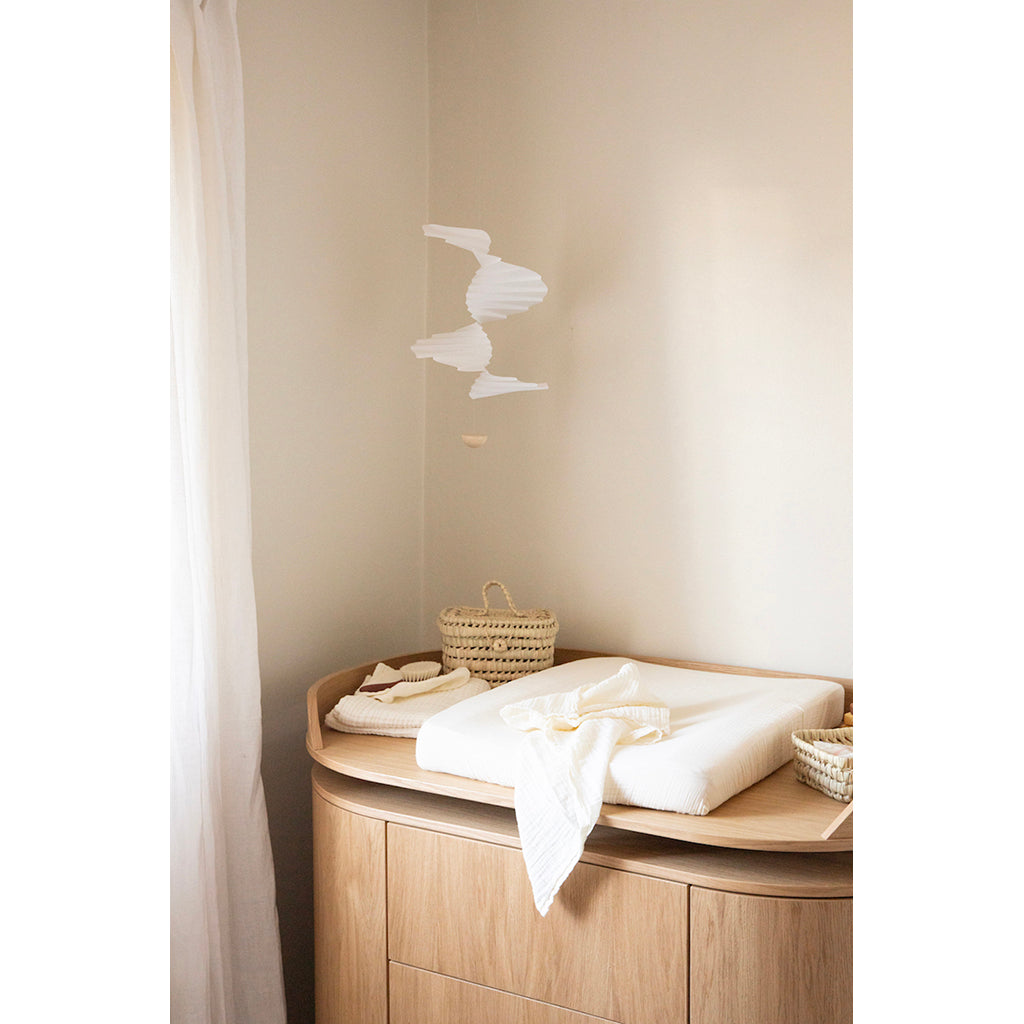 Lubilu Mini Picnic Basket of Palm Leaves, 15 x 25 x 13 cm