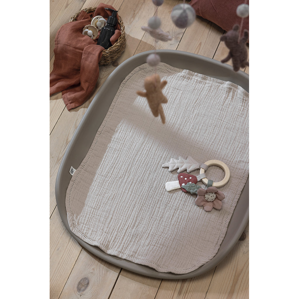 Sebra Changing Mat, Seabreeze Beige