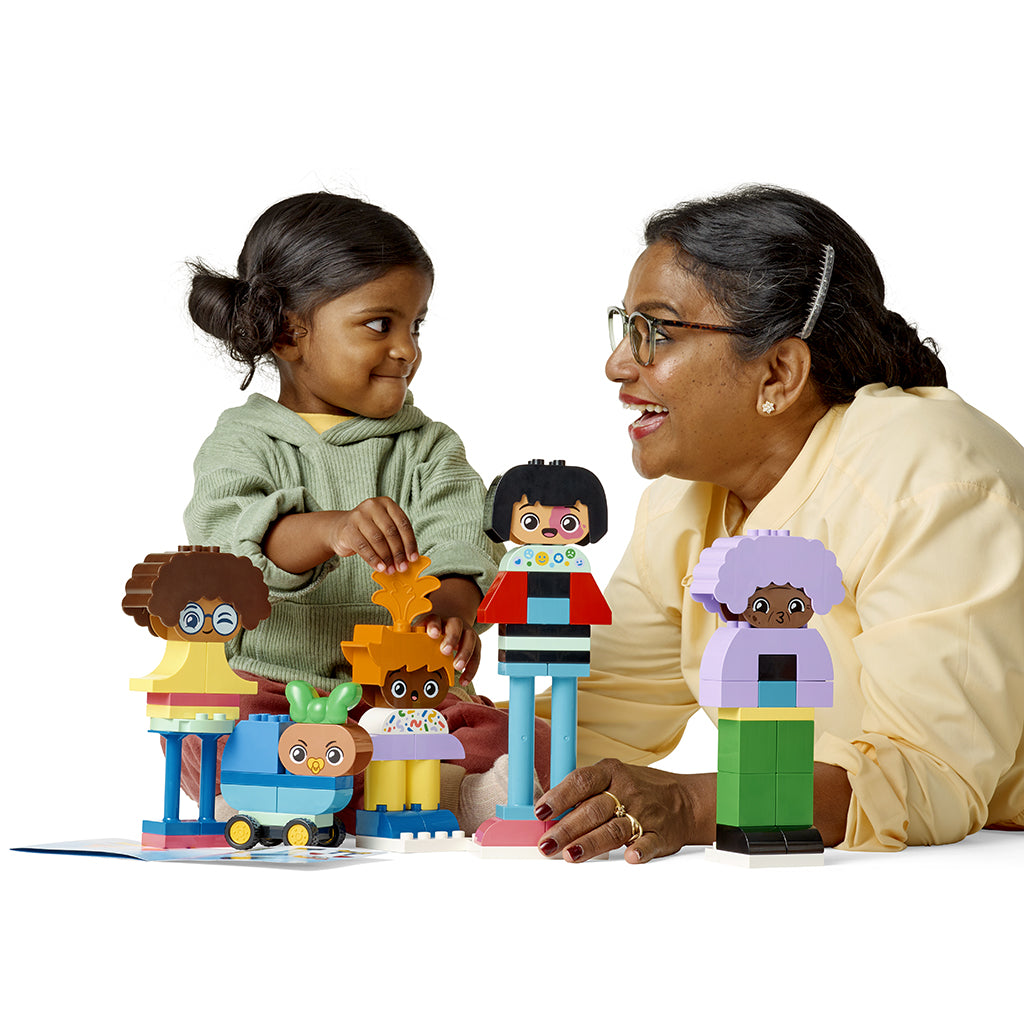 LEGO® Duplo Town, Build-Your-Own Characters with Big Emotions