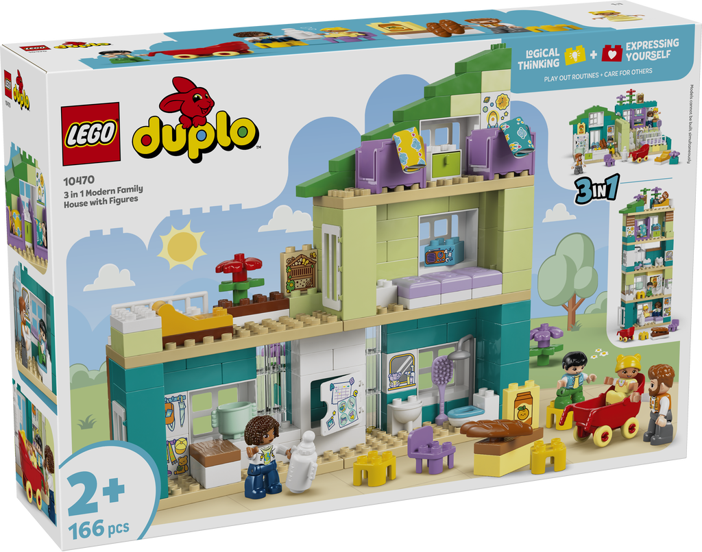 LEGO® DUPLO® Moderne familiehus med figure