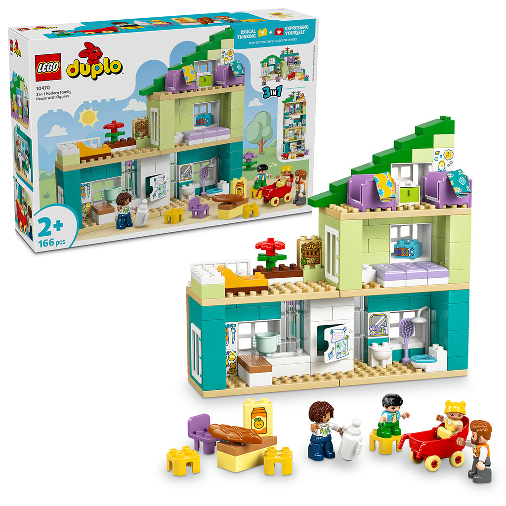 LEGO® DUPLO® Modern Family House with Figures