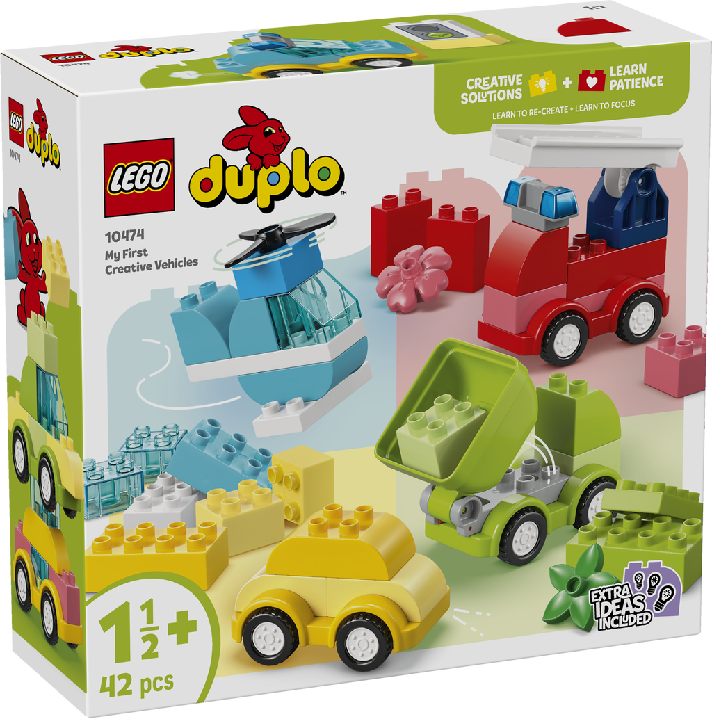 LEGO® DUPLO® My first, Kreative fartøjer - Fra 18 mdr.