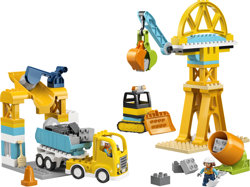 LEGO® DUPLO®, 3-in-1 Construction Site with Vehicles