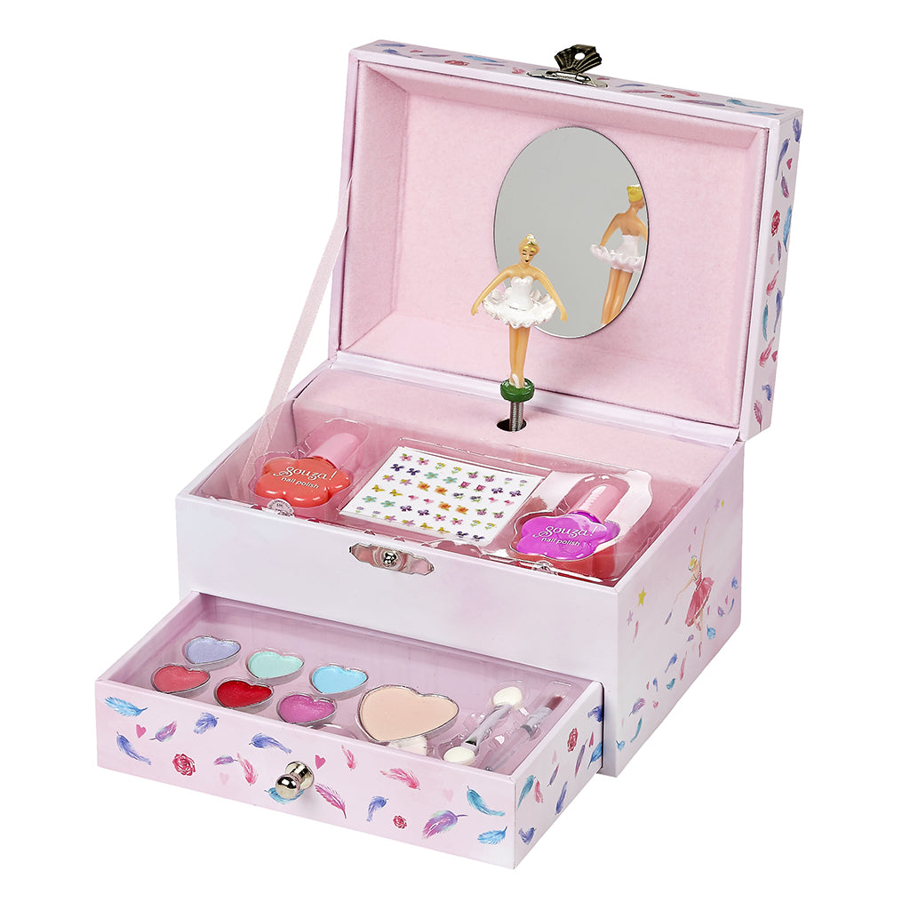 Souza Jewelry Box with Make-Up, Swan Lake