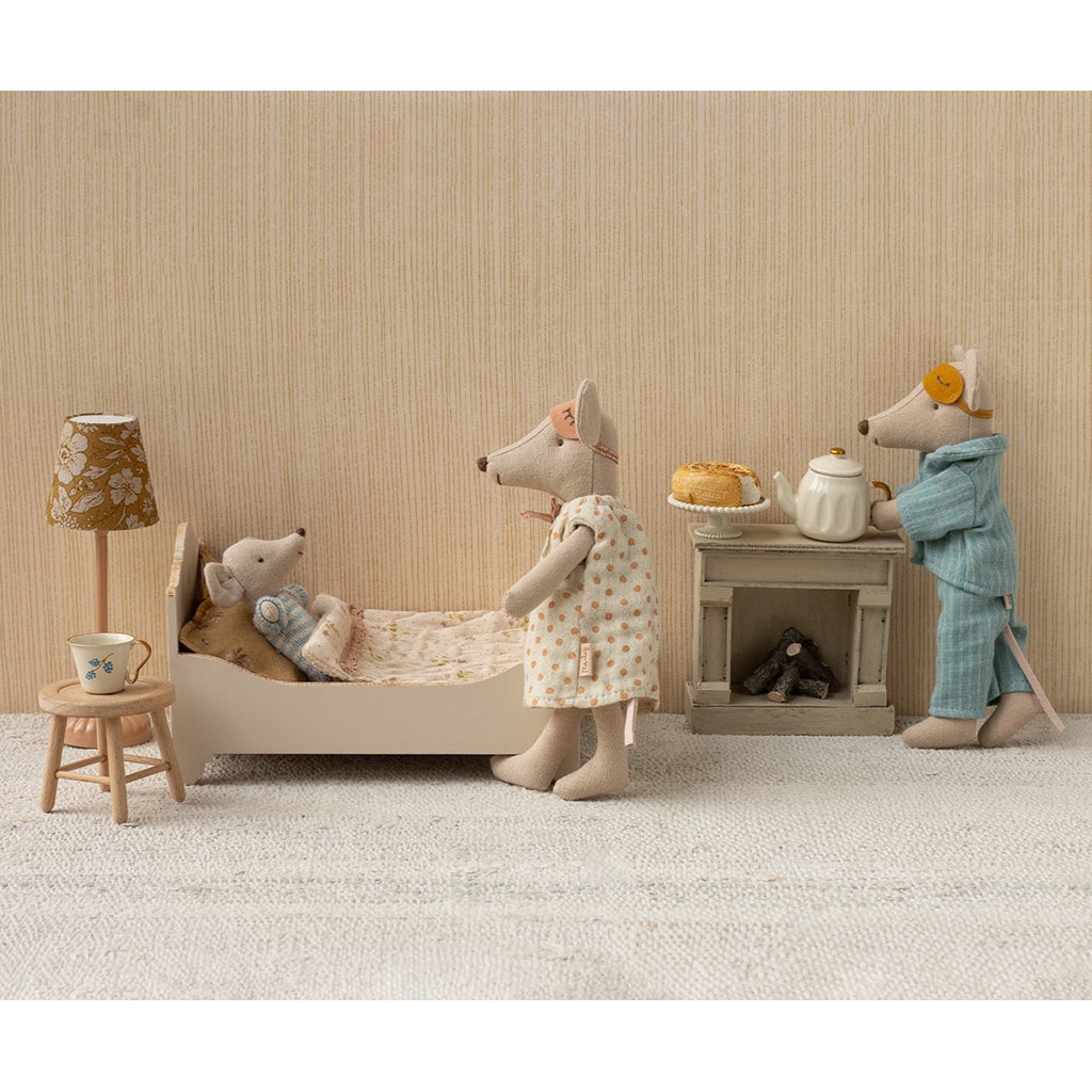 Maileg doll accessory, Mouse bed – Off-white