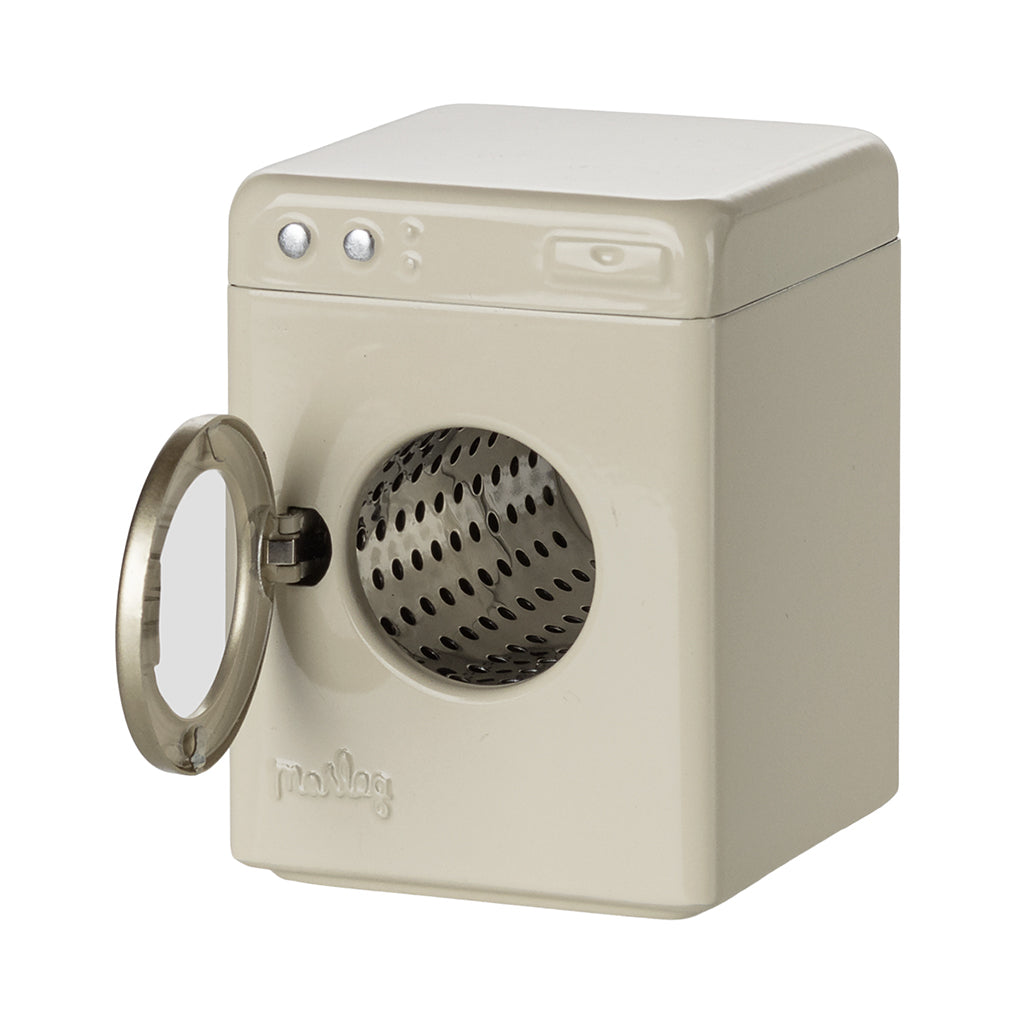 Maileg Doll Accessories for Mice, Washing Machine - Off-White