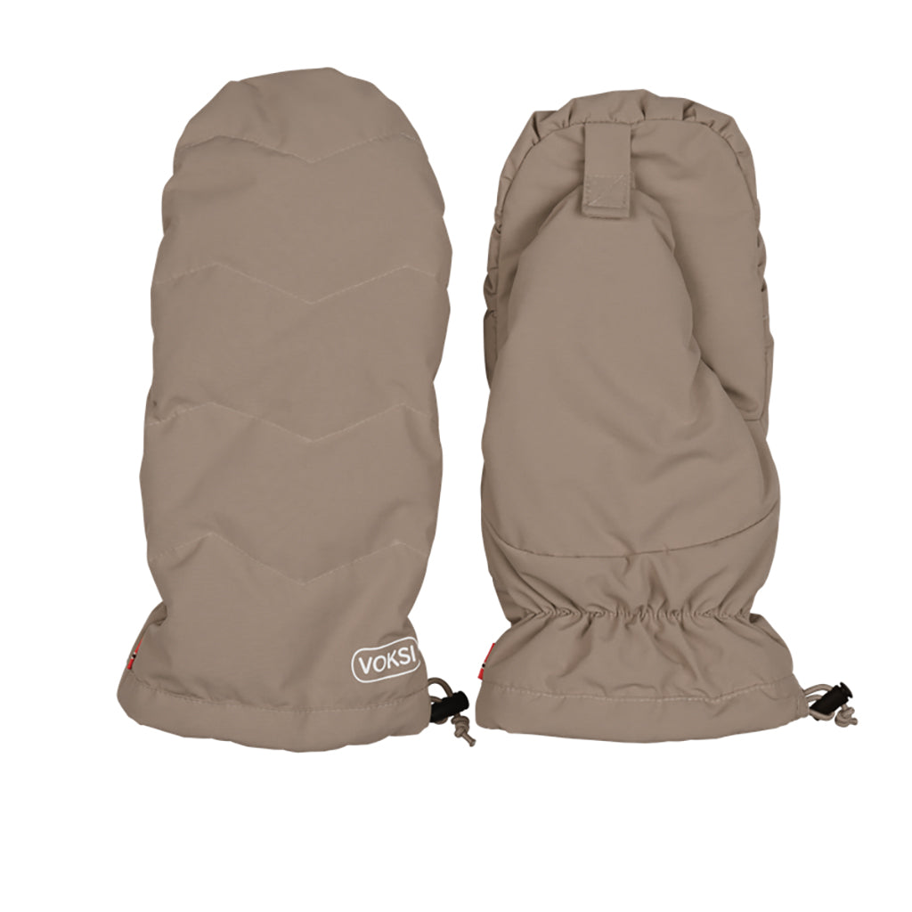 Voksi® Stroller Mittens, Walnut Light Grey