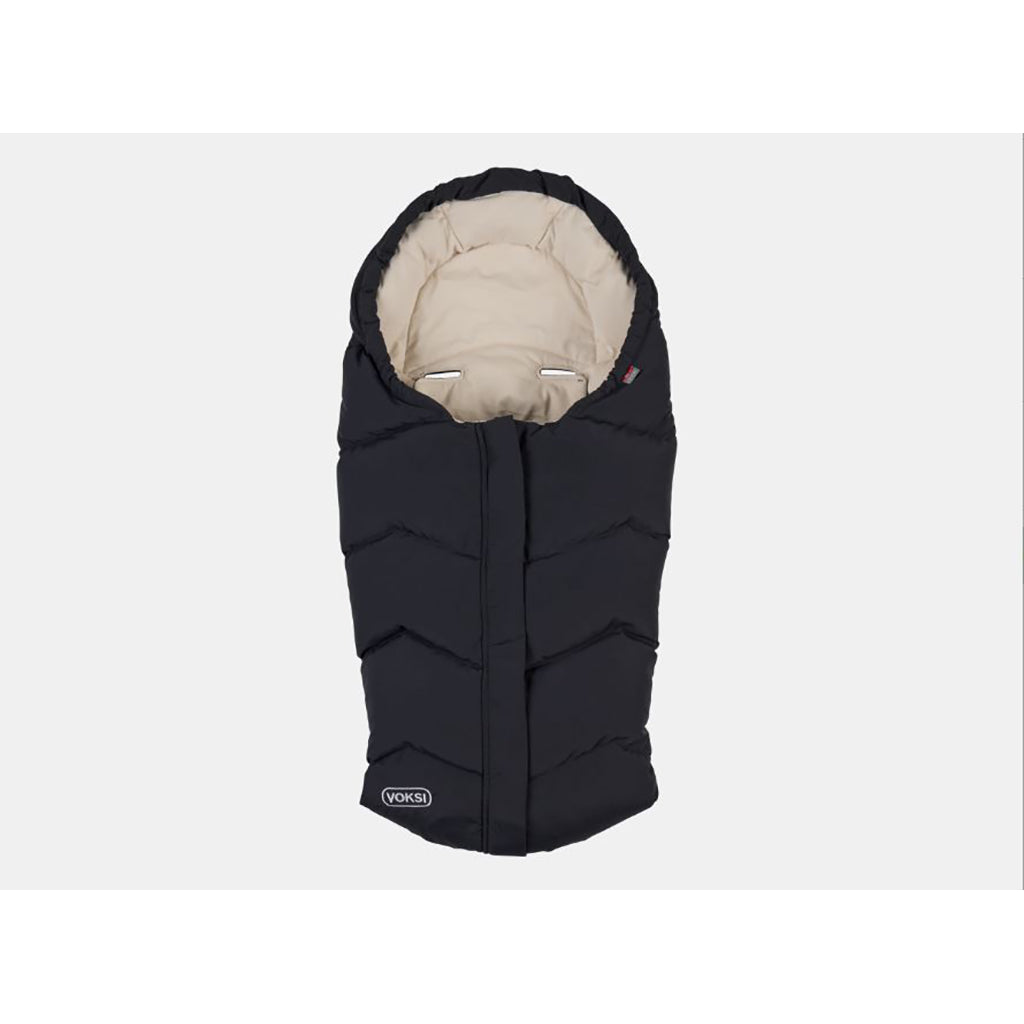 Voksi Move, Car Seat Footmuff – Black-Solid