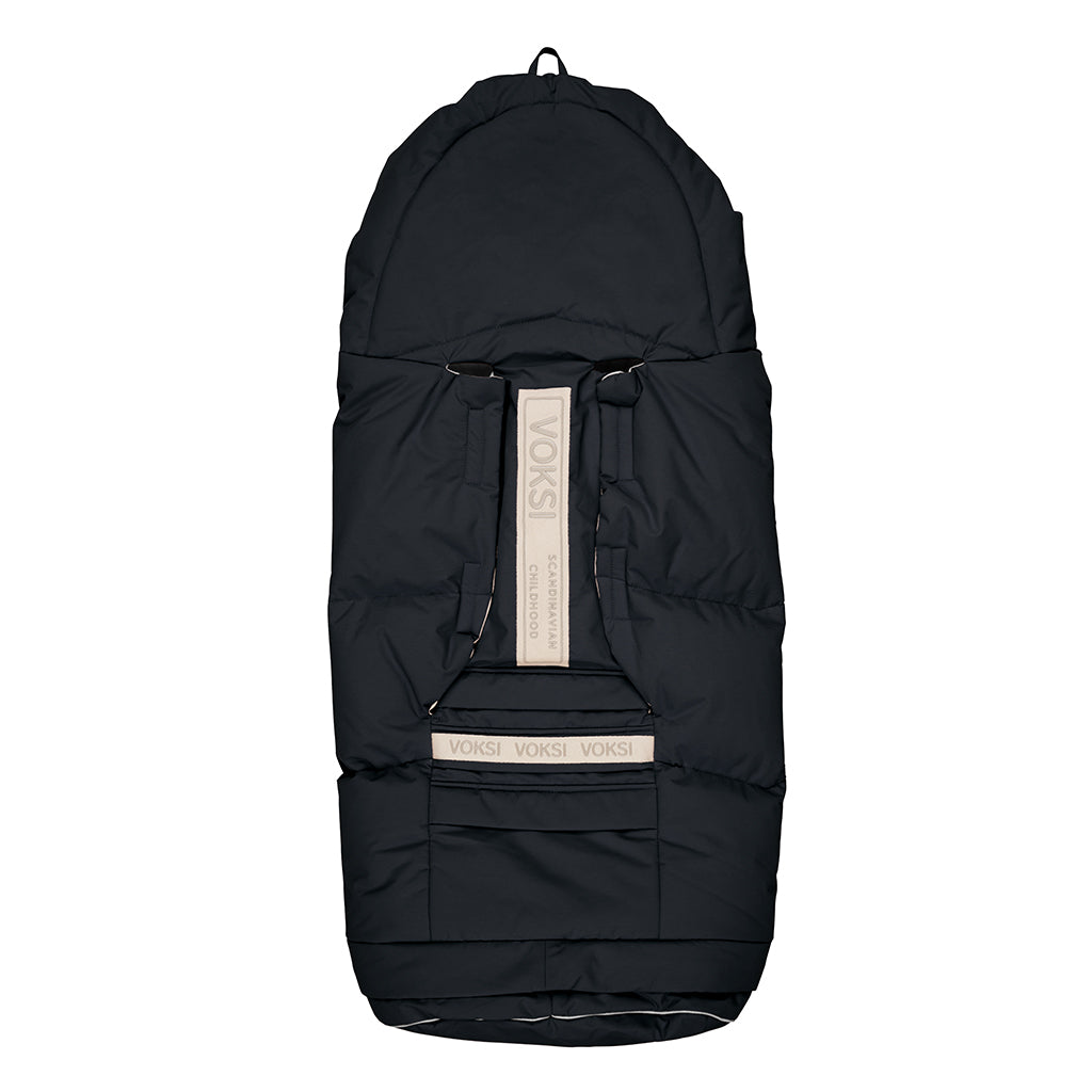 Voksi® City Footmuff, Black Cream